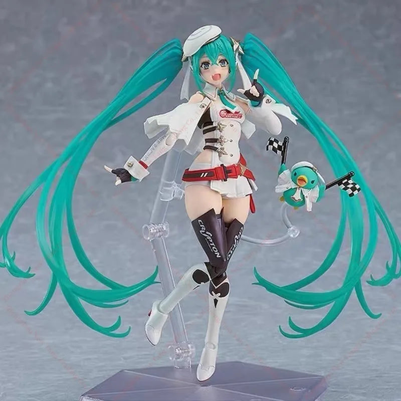 【In Stock】Original GSC Figma#SP-161 Hatsune Miku GT Project Racing Future 2023 Anime Character Model Toy Gift Collection