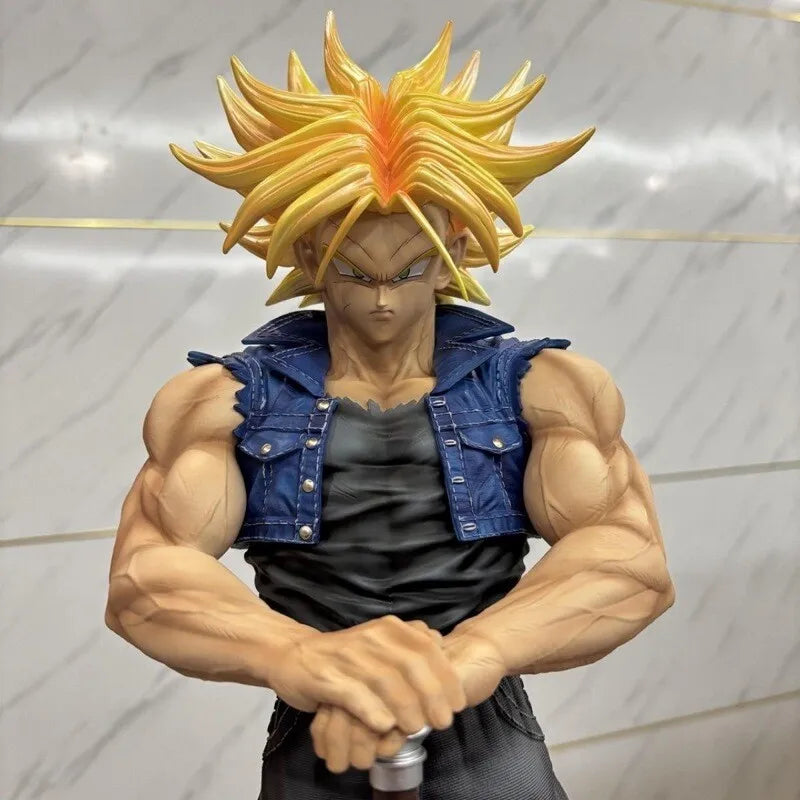 JT Studio Trunks 53cm Oversize Dragon Ball Z DBZ Anime Figures Action Figure PVC Desktop Ornament Statue Figurine Figma Toys