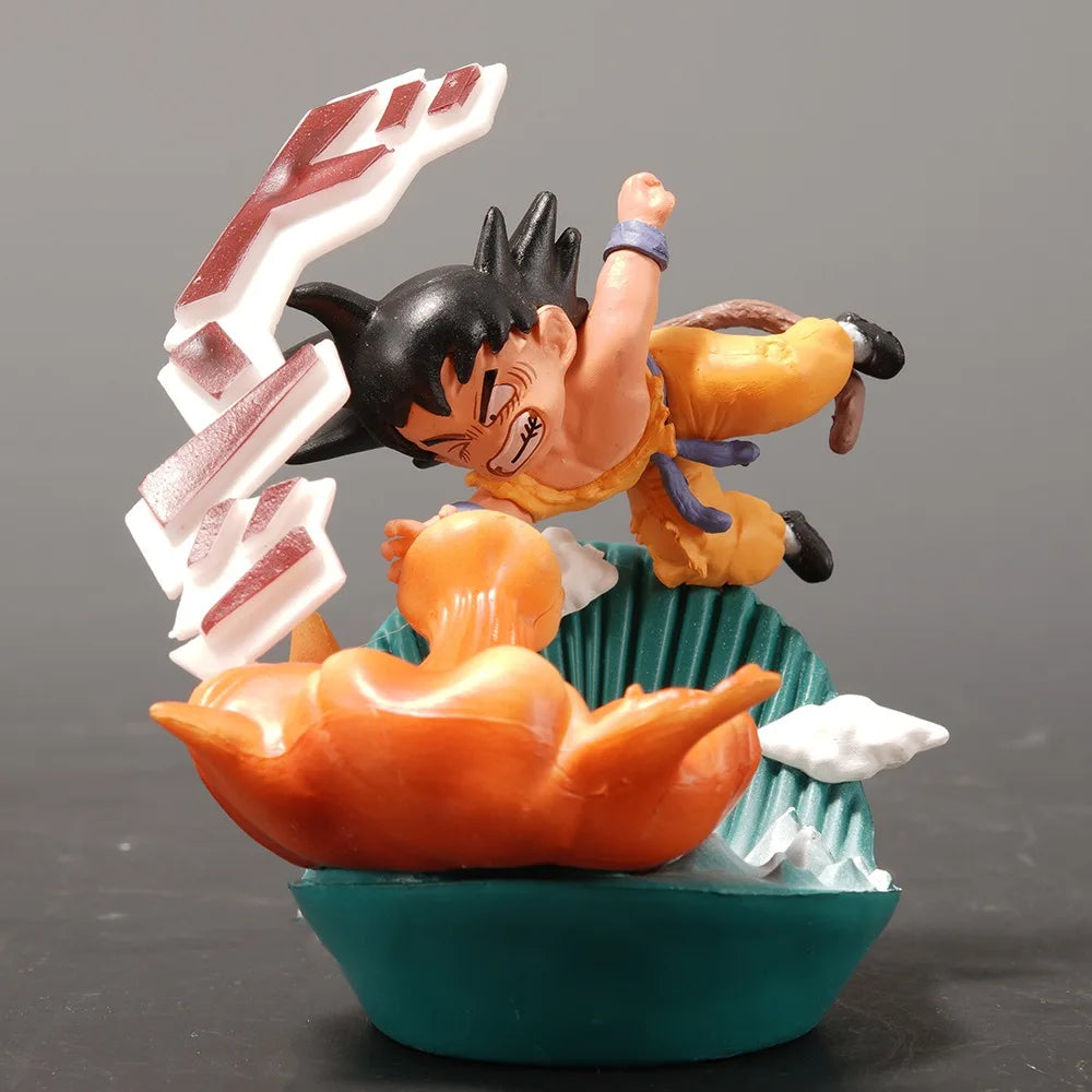 9cm/3.54in Anime Dragon Ball Figure Son Goku Action Figures Pvc Statue Collection Model Toys Gifts