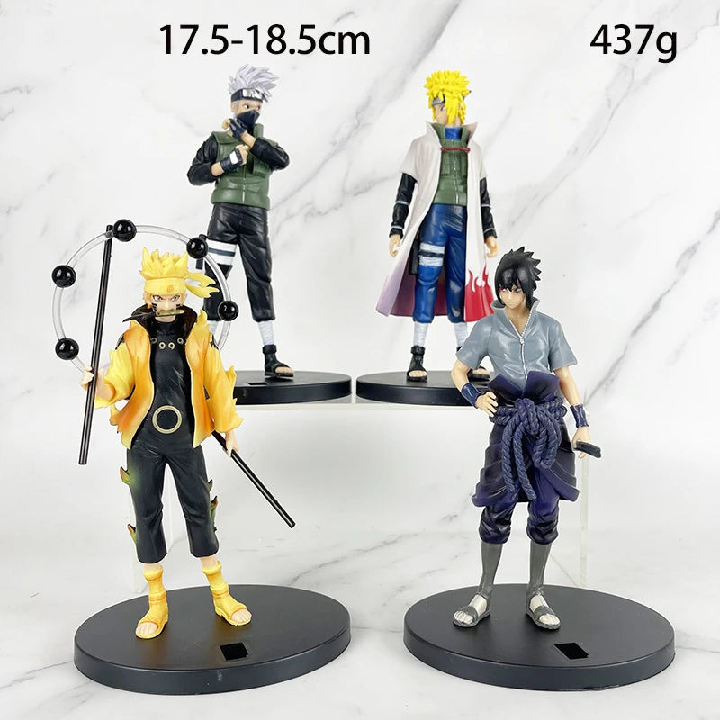 Anime Naruto Figure Uchiha Itachi Sasuke Pain Kakashi Naruto Shippuden Action Figures Collection Model Toys for Children Gifts