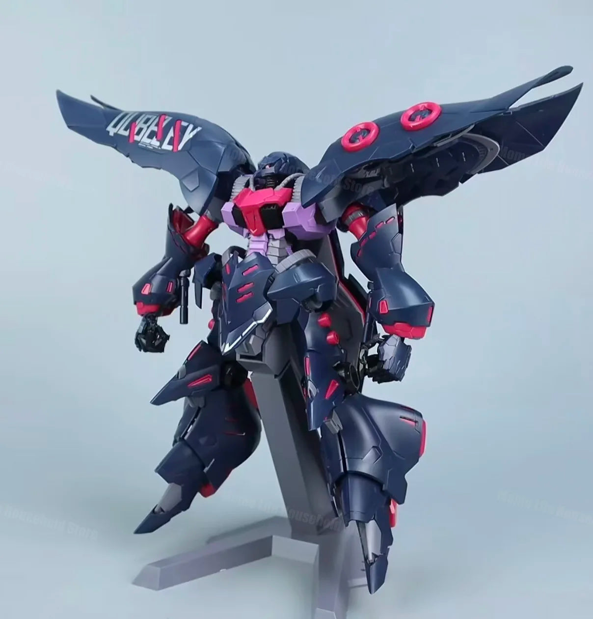 YIYA Model Amx-004 Qubeley MK2 Assembly Model Kits 1/120 Plastic Skeleton Kits Action Figure Robot Plastic Model