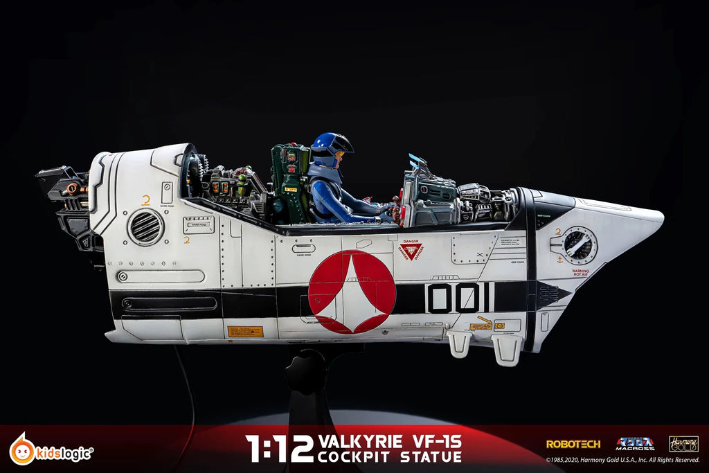 【In Stock】Original KidsLogic Robotech VF-1S Macross COCKPIT STATUE 1/12 Toys Ornaments Gifts