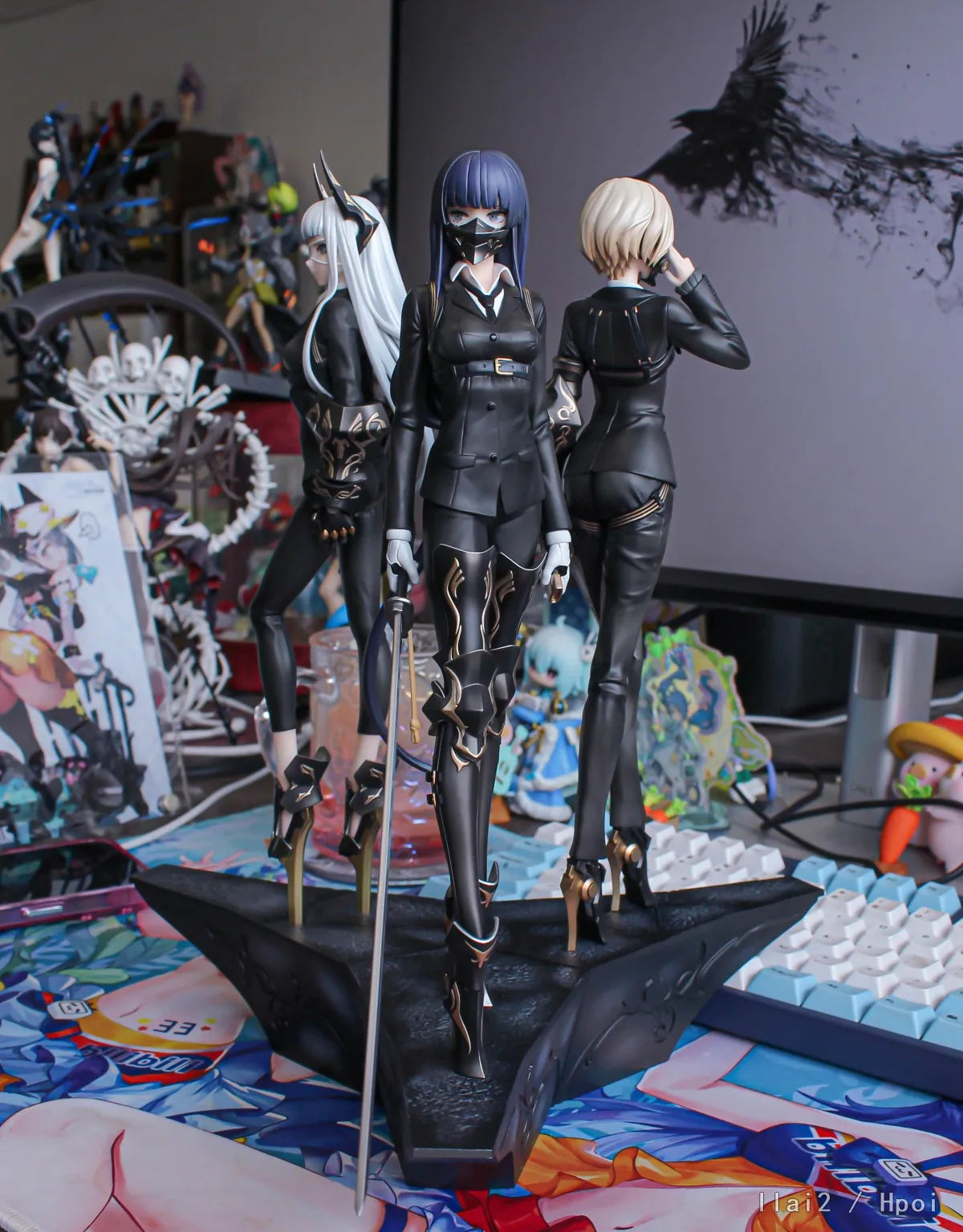 【SF】In Stock Myethos G.A.D Crow Dog Mink 3PCS 1/7 Figure Model Toy Gift