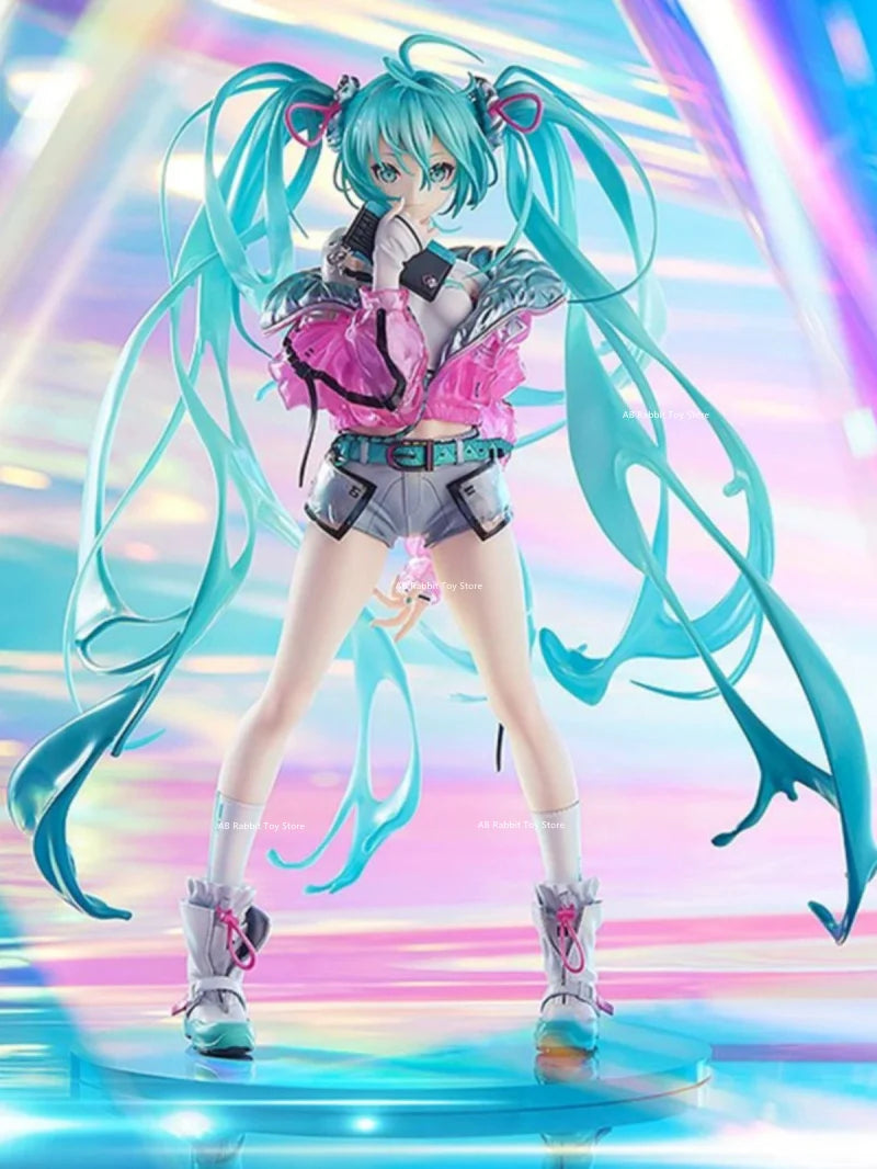 Hatsune Miku Anime Figure - Miku Yoneyama Mai Action Figurine Kawaii Doll Collectible Model Toy for Desk Decoration Gift