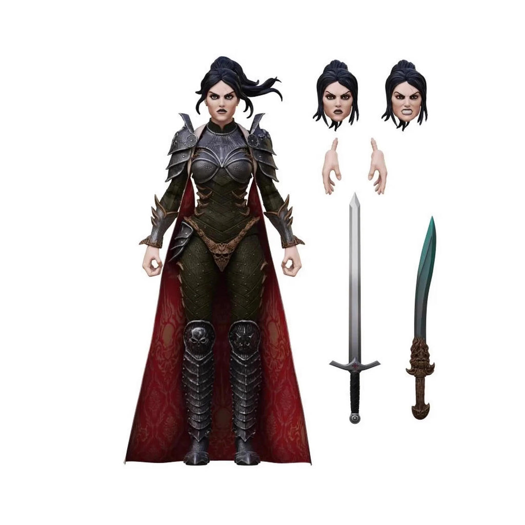BFS  Blow 6 Inch 2 Death Court 2 Wave General Soul Thief Dual Sword Fem Warrior Posable Action Figure Collectible Toy