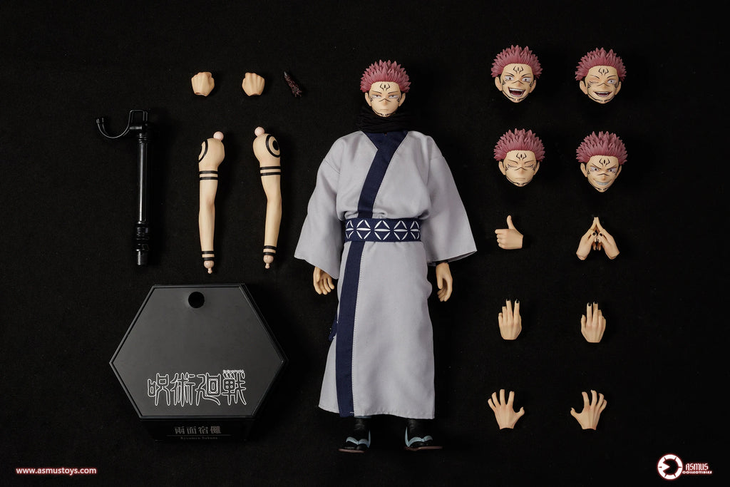 Original 1/6 Asmus Toys Ryomen Sukuna Action Figure Jujutsu Kaisen Jjks05a Standard Edition Luxury Edition Collectible Model