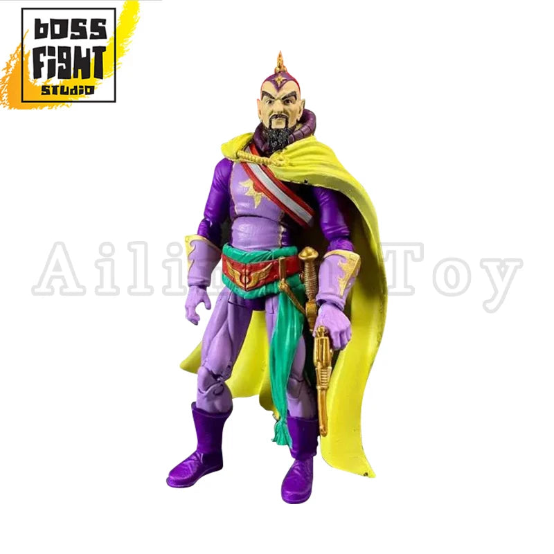 BFS 1/18 3.75inch Action Figure Vitruvian H.A.C.K.S Series Flash Gordon Comic Ming the Merciless Hero Anime