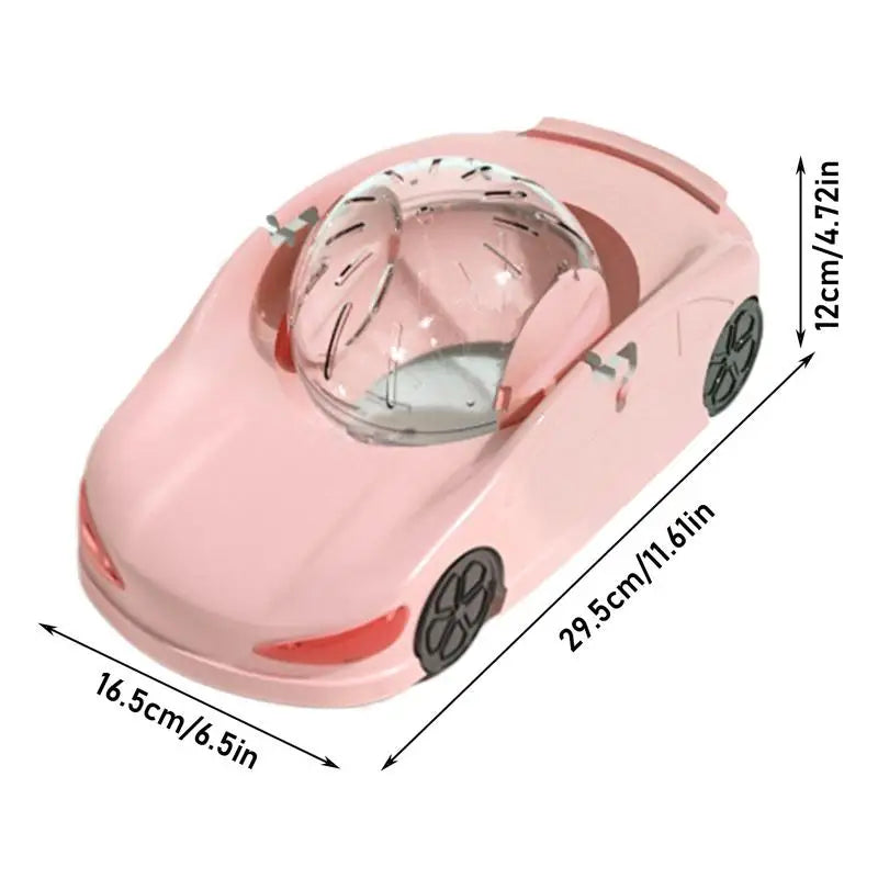 Hamster Exercise Wheel Small Pet Toy Car Exercise Wheel Funny Small Pet Transparent Ball For Hamsters Ferret Small Animal