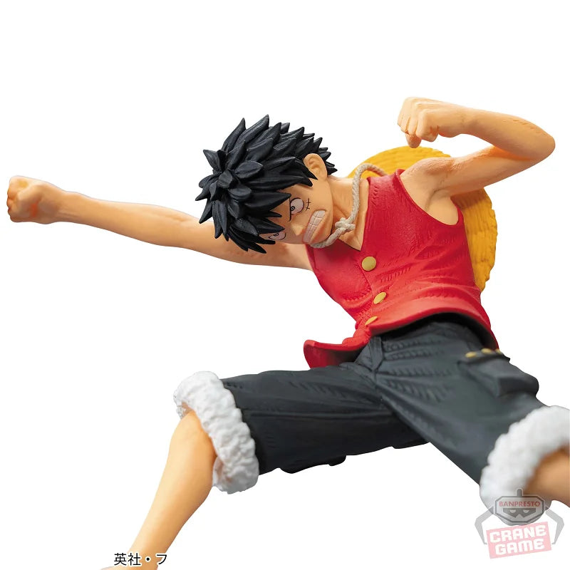 Bandai Original BANPRESTO One Piece Senkou Zekkei Monkey D. Luffy Rob Lucci PVC Anime Actionfigur Sammlermodell Spielzeug