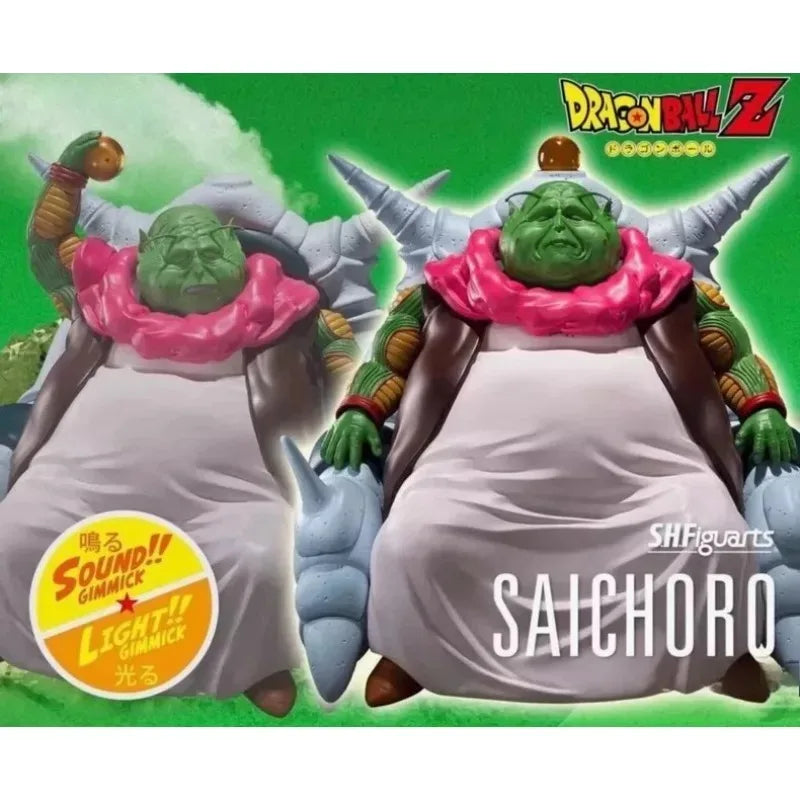 In Stock SHF Dragon Ball Grand Elder Guru Namekian Light & Sound Effect Anime Action Figure Model Doll Toys Hobby Collectible