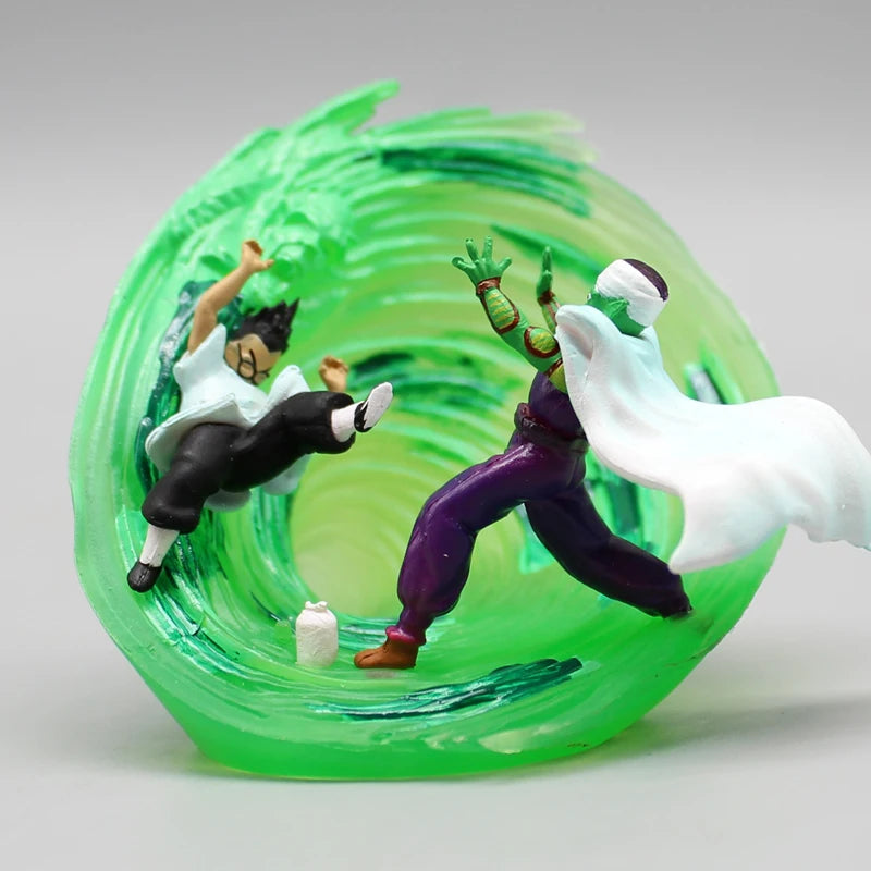 6cm Dragon Ball Z Figure Action Piccolo Dbz Figure Master Roshi Statue Mafuba Figurine Model Anime PVC Collectible Dolls Toys