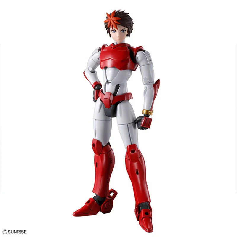 Bandai 30MF Yoroi Shin Den Samurai Troopers Model Kit Blazing Gai Anime Figures Action Figure Building Kit Toys For Boys Gift