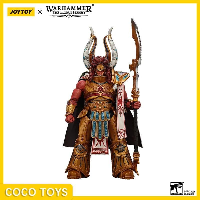 JOYTOY Action Figures 1/18 Warhammer 30K  Thousand Sons Magnus The Red Primarch of The XVth Legion Collection Model Toys Gifts