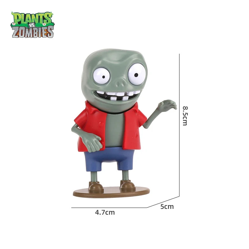 Anime Figures Plants vs. Zombies Toys Giant Zombie Surfing Zombies Crazy Dave Game Model PVZ Dolls for Children Christmas Gifts