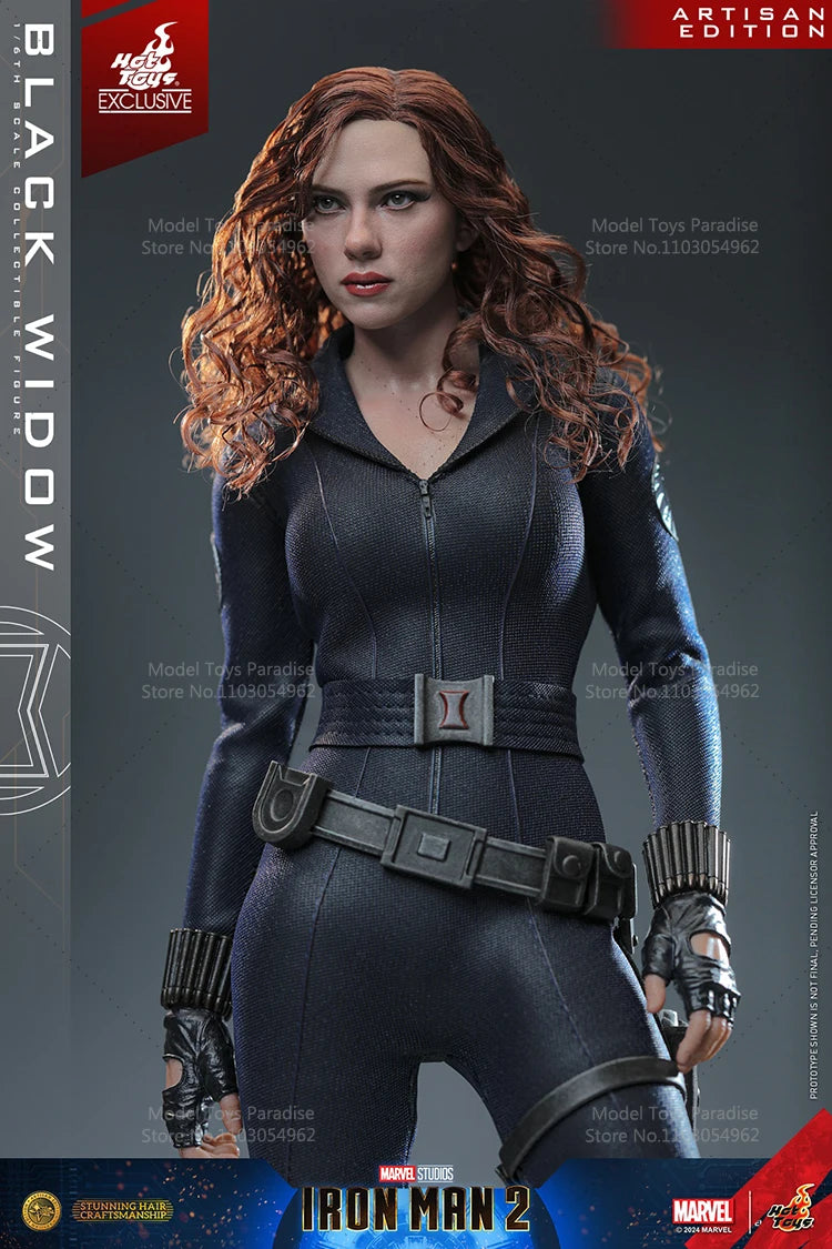 HOTTOYS HT MMS757AE 1/6 Collectible Toys Black Widow Hair Transplant Version Super Hero Soldier 12'' Action Figure Model Gifts