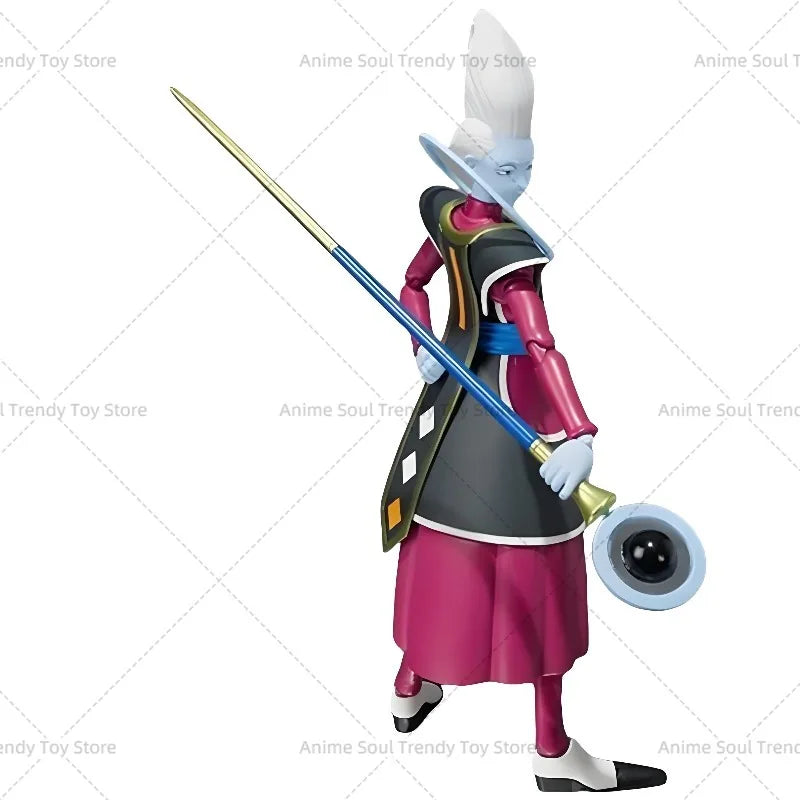 In Stock Bandai S H Figuarts Original Dragon Ball Whis Doll Brand New Boxed Action Figure Anime Characters Model Garage AS