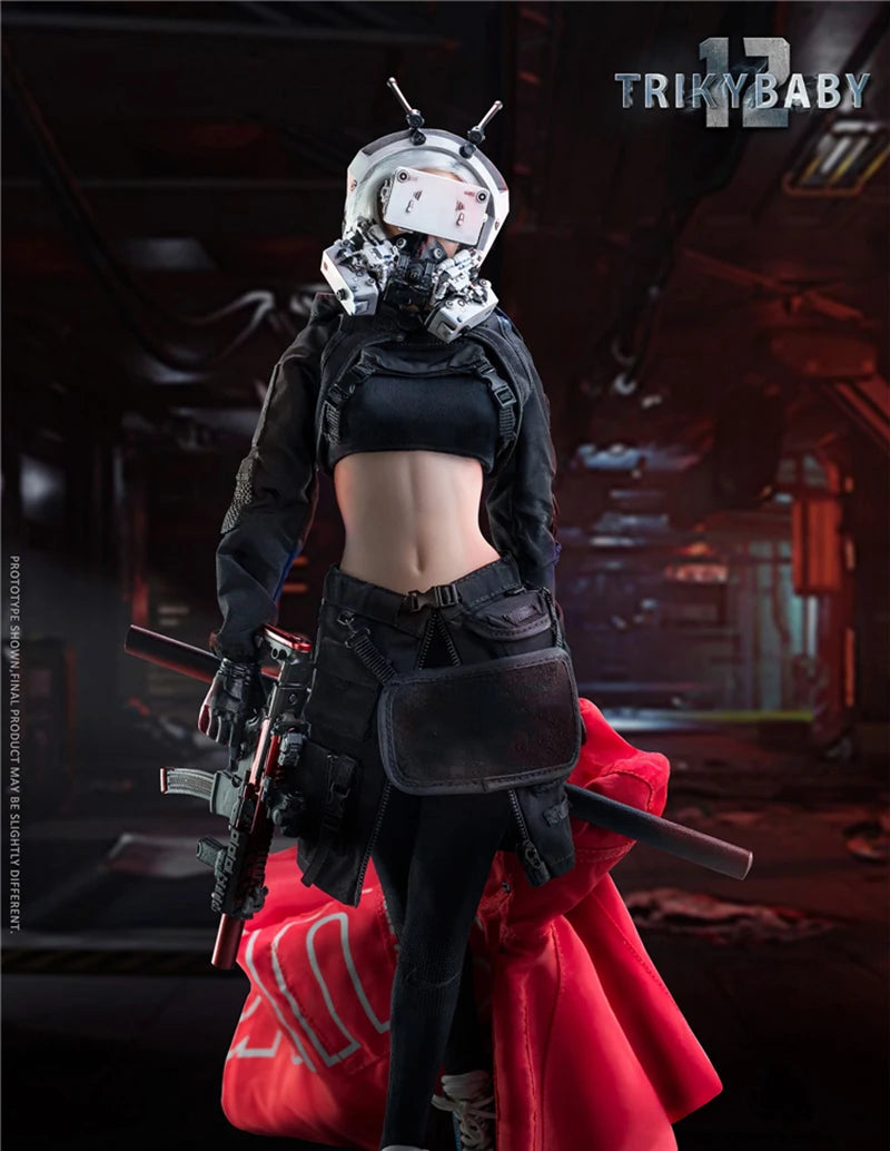 Verycool Vcf-2060 1/6 Women Soldier Punk Trickybaby Handsome Battle Beauty Girl Combat Suit Version 12" Action Figure Model