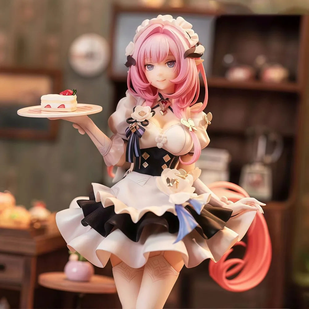 9.84in/25cm Anime Honkai Impact Figure Elysia Action Figures PVC Statue Model Collection Toys Gifts