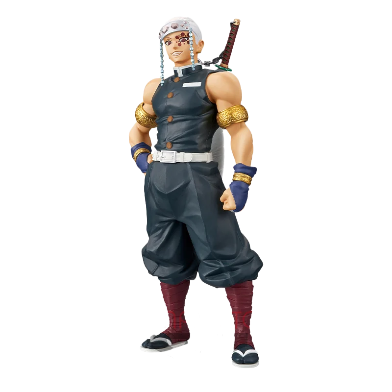Auf Lager Bandai BANPRESTO Dämon Slayer Uzui Tengen Kizuna No Sou Anime Actionfigur Spielzeug Geschenk Modell Sammlung Hobby