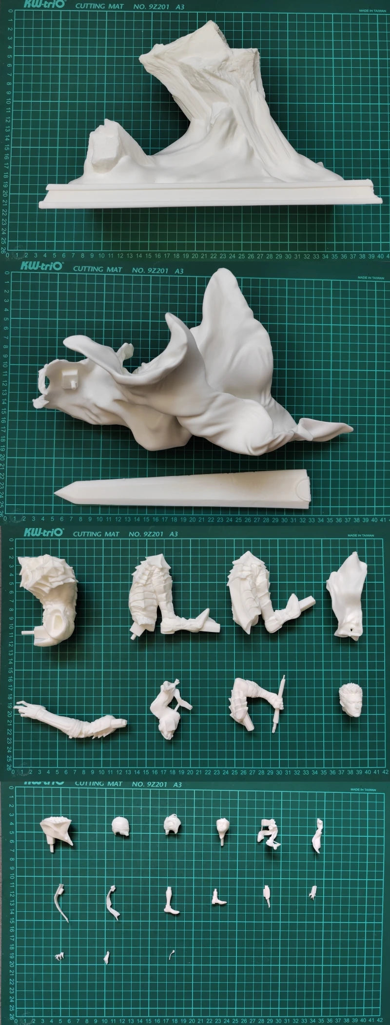 Resin Figure Kit Legend Berserker Guts シールケ Unpainted Garage Resin Kit Model GK