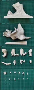 Resin Figure Kit Legend Berserker Guts シールケ Unpainted Garage Resin Kit Model GK