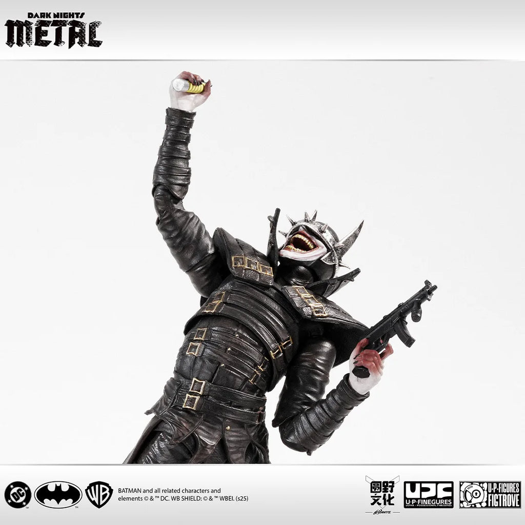 U-P-Finegures Batman Dark Nights: Metal The Batman Who Laughs DCC Model Action Figure Trendy Toys Desktop Doll Collectibles