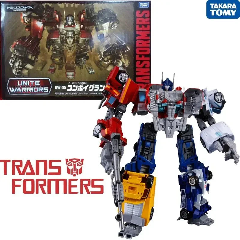 Original Takara Tomy Transformers Uw-05 Optimus Prime Action Figure Free Shipping Hobby Collect Birthday Present Model  Anime