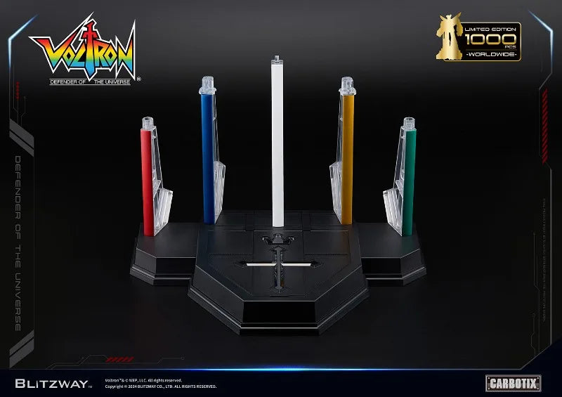 In Stock Blitzway CARBOTIX Beast King God of War Black Limited Edition Accessories Pack Body Alloy Boy Collection Gifts