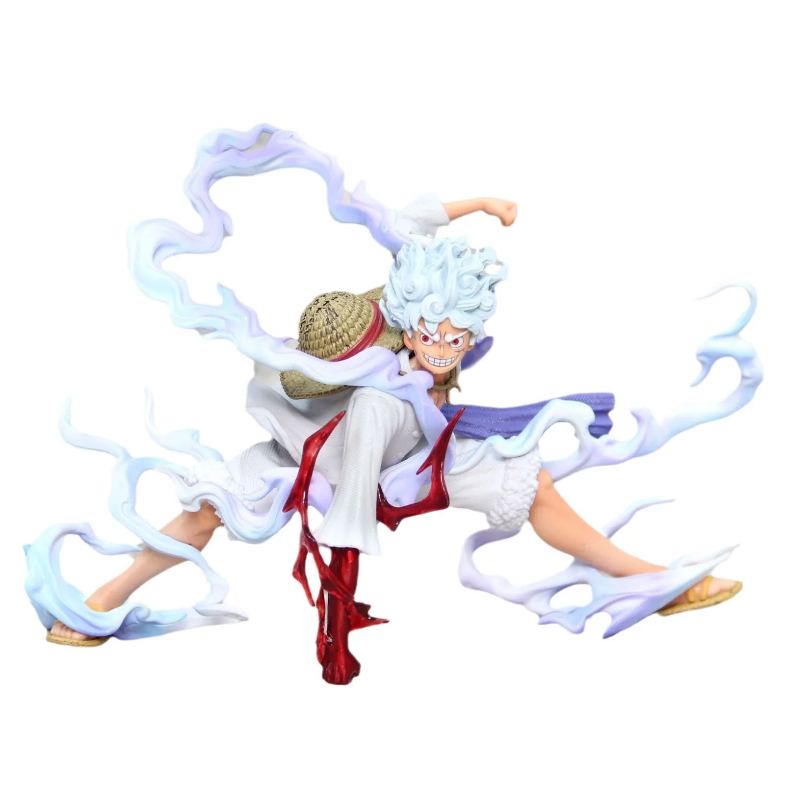 18cm One Piece Sun God Nica Luffy awakens in 5th gear Action Figure Model Statue Toys Collection Decoration Model Toys Gift