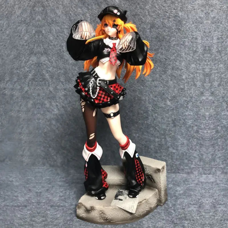 Shikinami Asuka Rangurē Figure Asuka Langley Soryu Figures Figurine Desk Decoration Doll Collection Statue Model Kids Toy Gifts