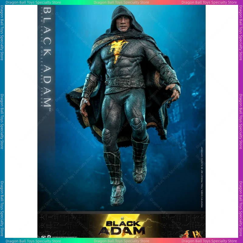 [In Stock] Original HOTTOYS HT 1/6 DX31/30/29 Black Adam Dwayne Johnson Gold Armor Action Figure Gift Toy