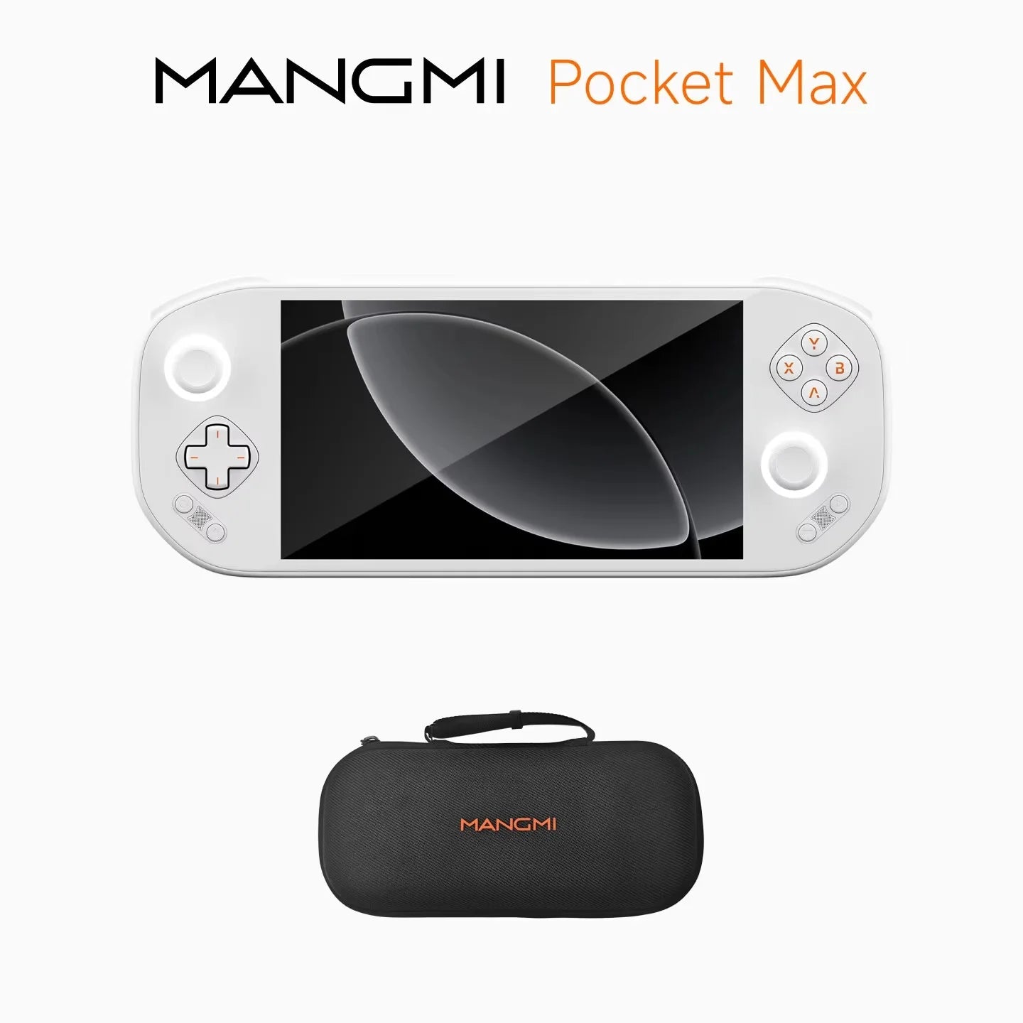 MANGMI Pocket Max Handheld Gaming Console TMR Joysticks Hall Triggers Android 13 8+128GB with 7" 144Hz AMOLED Screen Wifi6+BT5.1