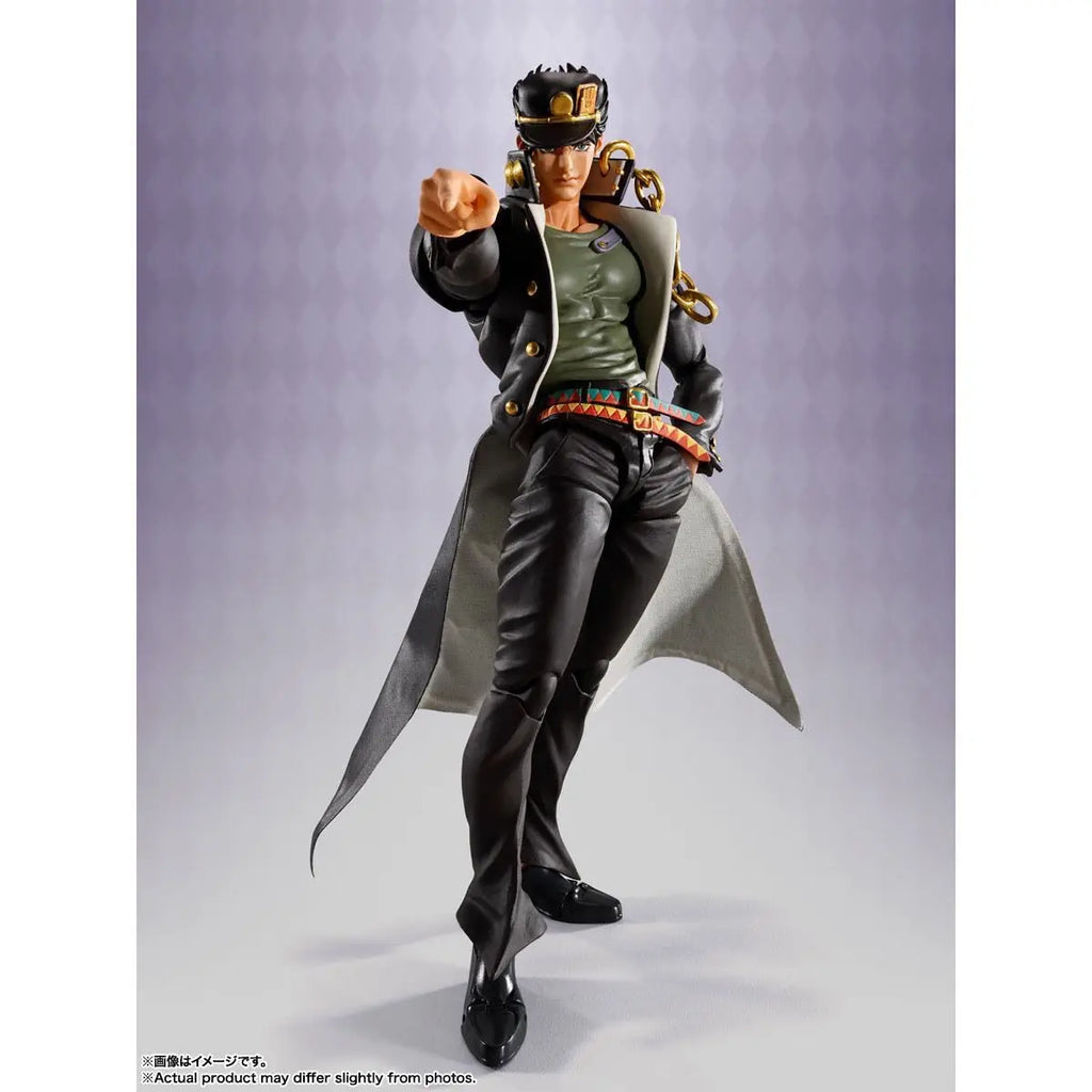 In Stock Bandai S.H.Figuarts SHF JoJo's Bizarre Adventure Jotaro Kujo Stardust Crusaders Anime Action Figures Toys Models PVC