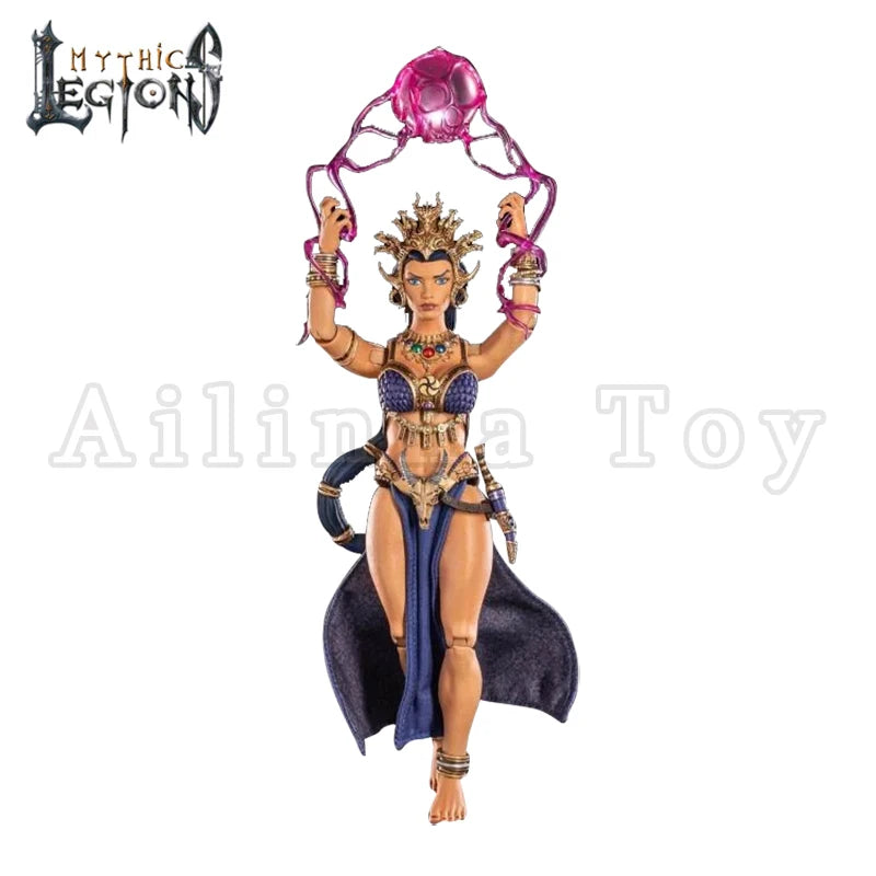 [Pre-Order]Four Horsemen Mythic Legions 1/12 6inches Action Figure Infinite Legions Arkhan the Cruel  Aksana the Inquisitor Toy