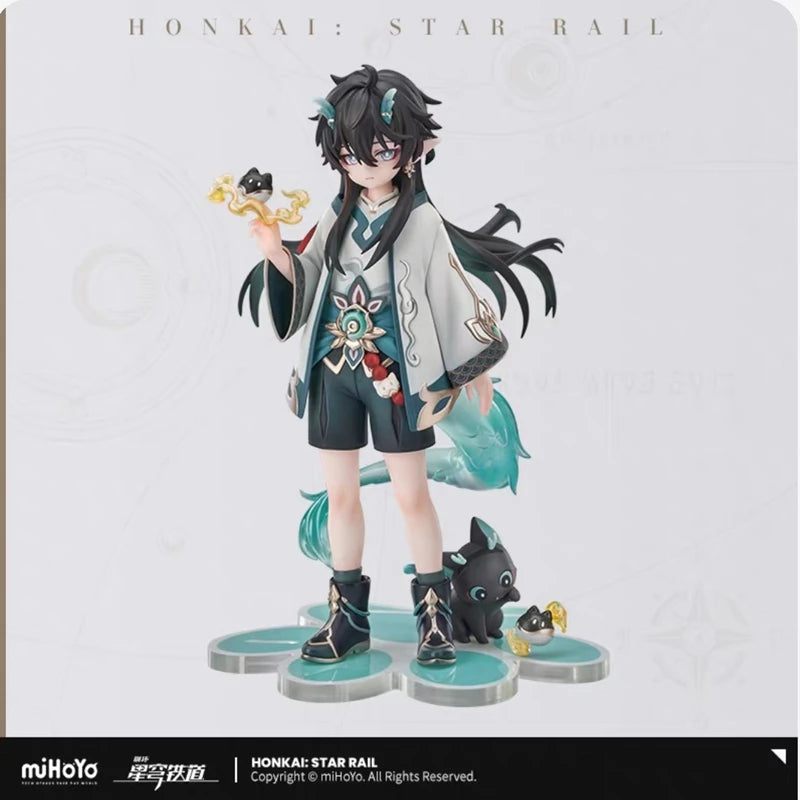 Pre Sale miHoYo Official Genuine Honkai Star Rail Little Cat Series DANHENG Drinking the Moon Figure Cosplay Anime Game Gifts