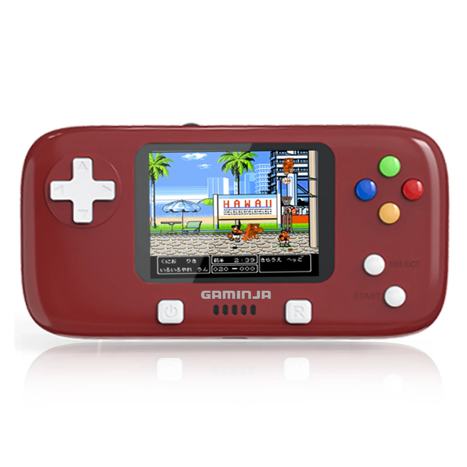 GAMINJA GC76 400 IN 1 Classic Games Handheld Mini Game Console 2.8inch Video Game Console Portable Handheld Game