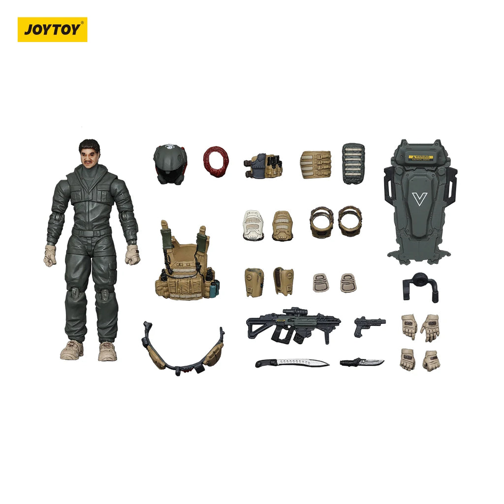 JOYTOY 1/18 Action Figure Warhammer 40K Tyrant-03 Tactical Type Anime figures Toys Model