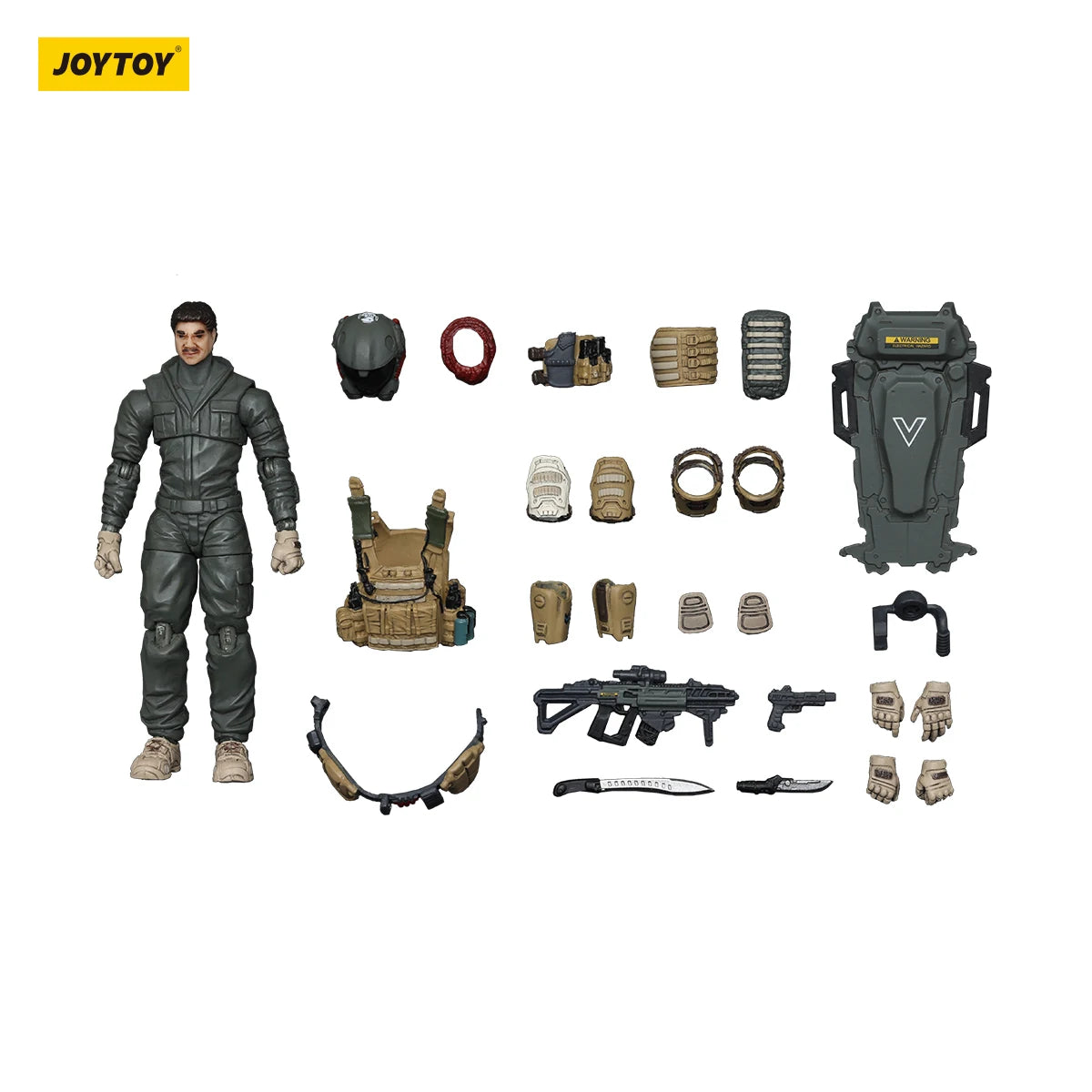 JOYTOY 1/18 Action Figure Warhammer 40K Tyrant-03 Tactical Type Anime figures Toys Model