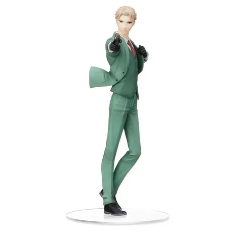 SEGA Genuine SPY FAMILY  Anime Figure Loid Forger Dusk Bubble Pressure Action Figure Toys for Kids Gift Collectible Model Dolls