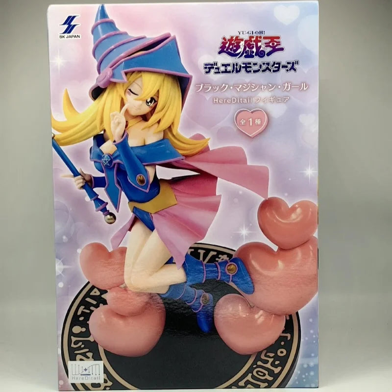 Original Yu-Gi-Oh! Dark Magician Girl Dmg Genuine Sk Japan Hereditail  Pvc Action Figure Anime Figure Model Toys Christmas Gift