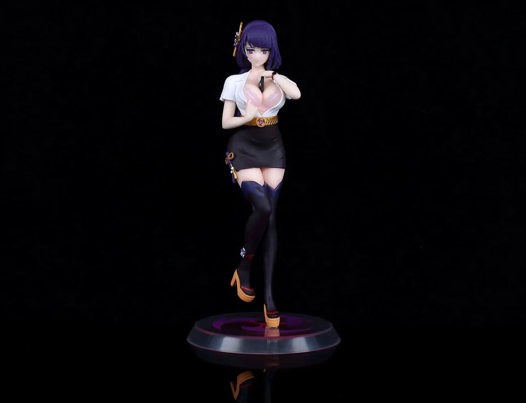 25cm New Hot Games Genshin Impact Anime Girl Figure Mona Action Figure Collection PVC Model Doll Childrens Toy Gift Ornaments