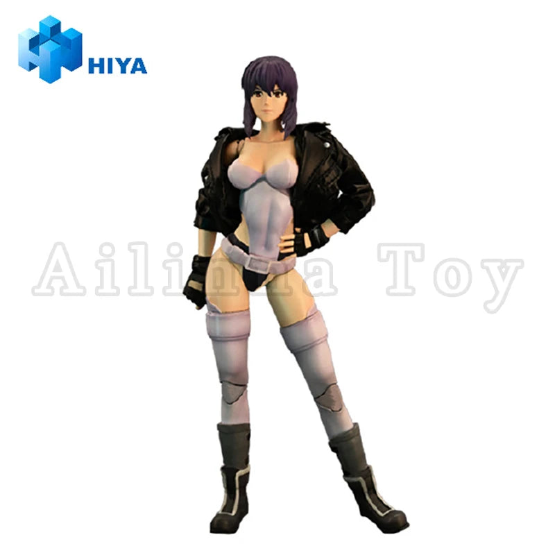 HIYA 1/12 16cm Action Figure Exquisite Super Series GHOST IN THE SHELL Stand Alone Complex Kusanagi Motoko