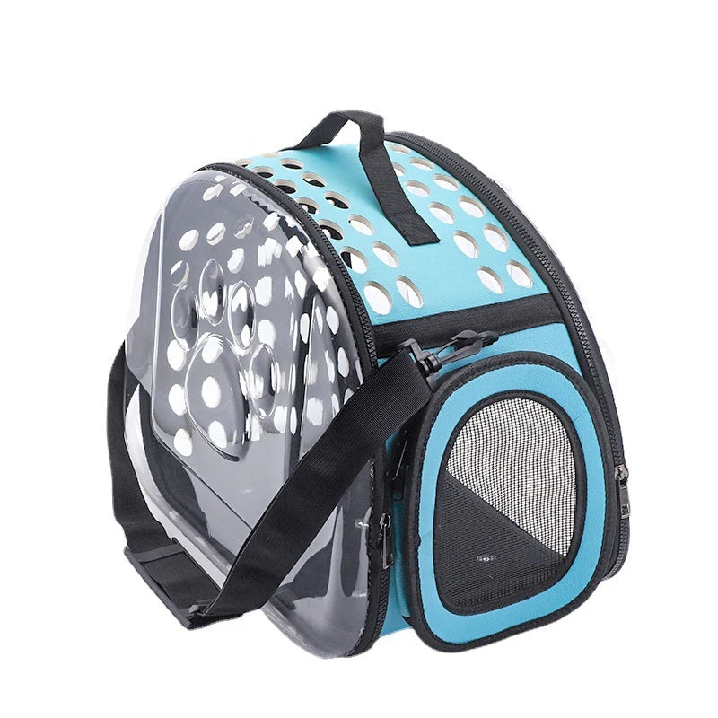 Cat Carrier Bag Outdoor Pet Shoulder bag Pet Dogs Cats Portable Breathable Collapsible Travel Cat Carrier Bag small dog