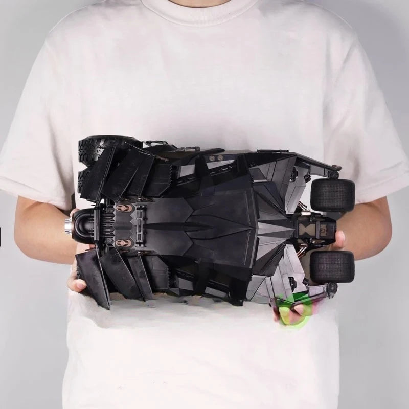 In Stock The Dark Knight Batman THE TUMBLER & THE BATPOD Assembling Movable Model 1/12  Batman:the Dark Knight Toys