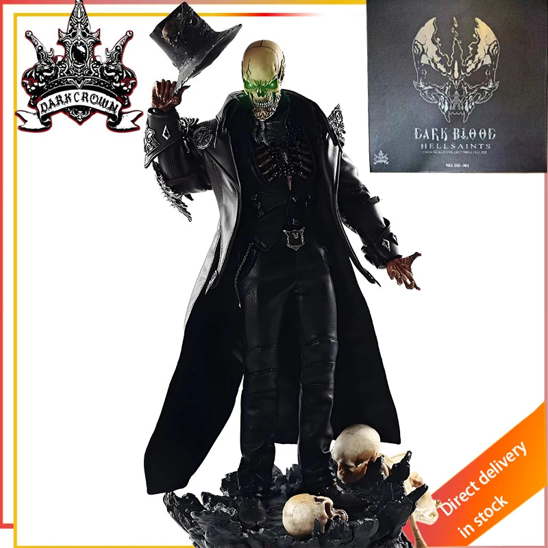 Darkcrowntoys Original God Hunter Saints of The Underworld Yingzang "Burning Soul" Action Joint Mobility Figure Model Toys Gifts