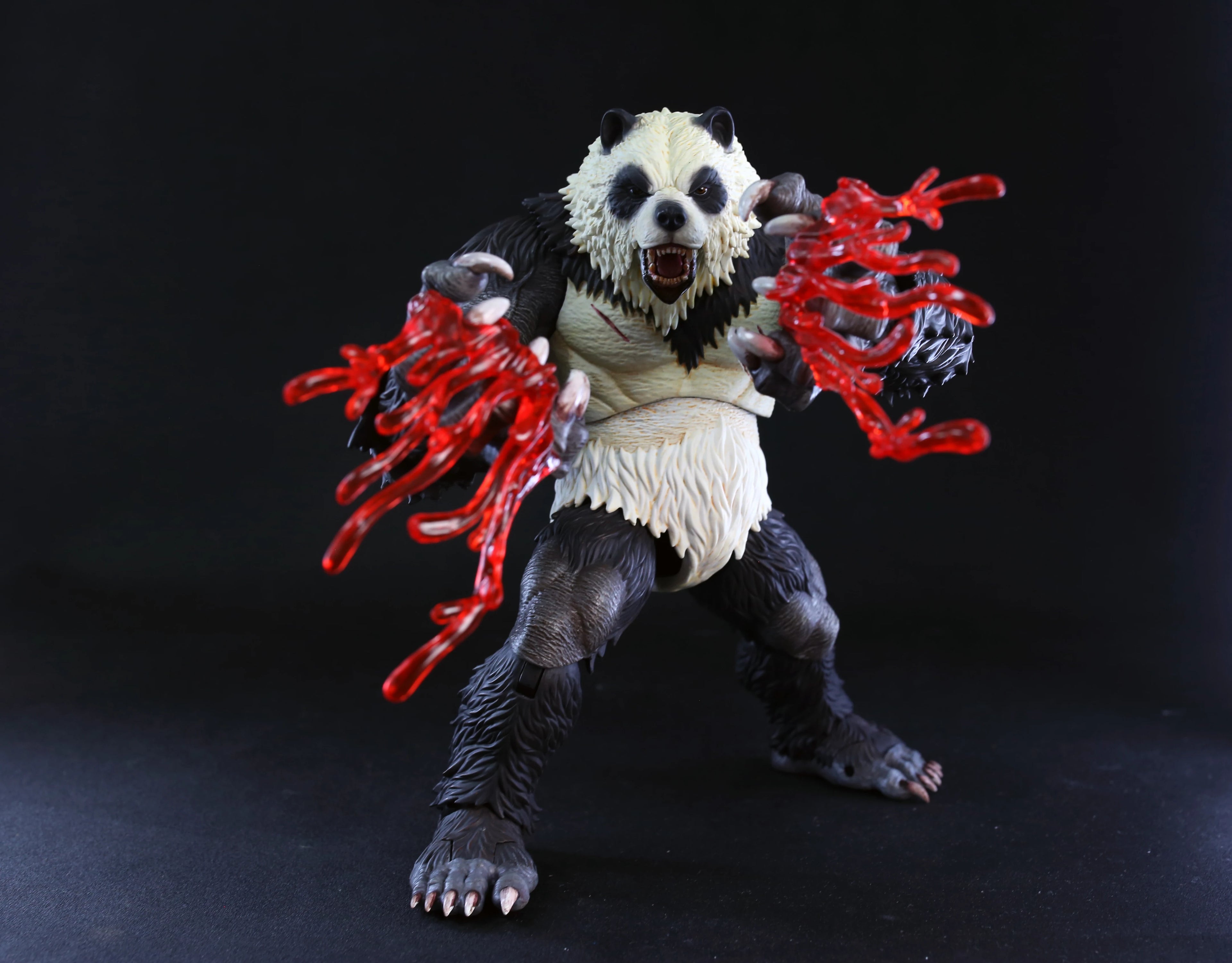 MemoryToys 1/10 Adventurer's World Berserker Bear Men Model Full Set 22cm Druid Animal Giant Panda Action Figure Toys Fans Gifts