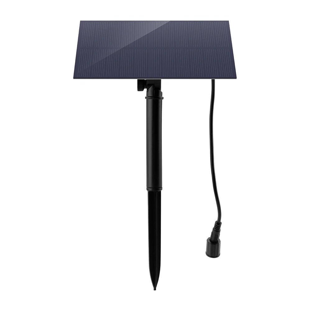 5W 5V Wassersprinkler-Sprüher, Gartendekoration mit Pfahl, Solarpanel, Brunnenbewässerungssystem, Energiespar-Kits für Aquarien