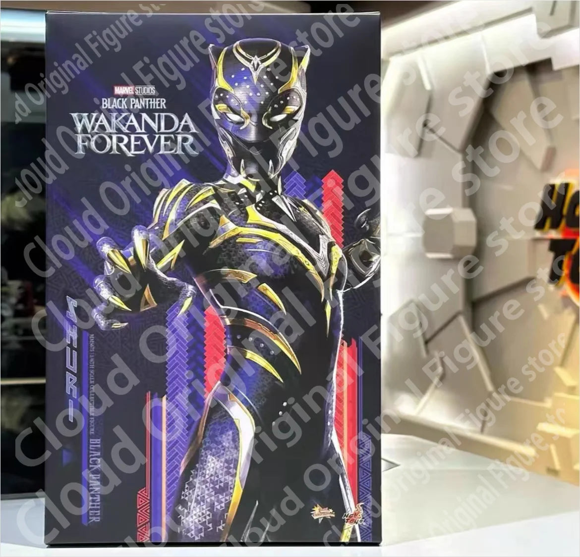 In Stock Hottoys Ht MMS675 1/6 Female Soldier Black Panther 2 Africa Wakanda Princess Shuri Full Set 12in Action Figures Hobby
