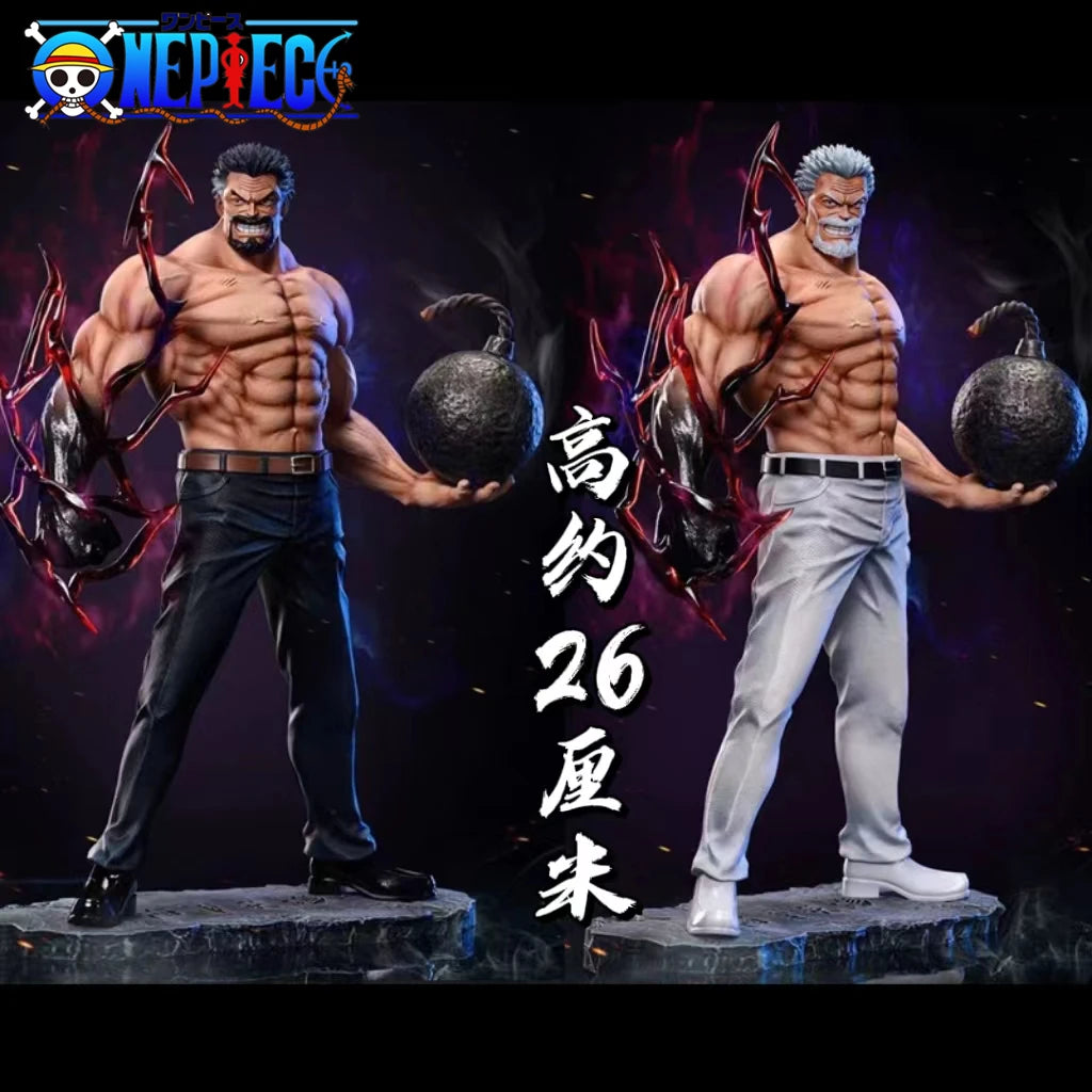 26 см аниме фигурки от One Piece Monkey D Garp в изправена поза GK скулптура сцена екшън фигурка PVC орнамент играчка подарък модел декор