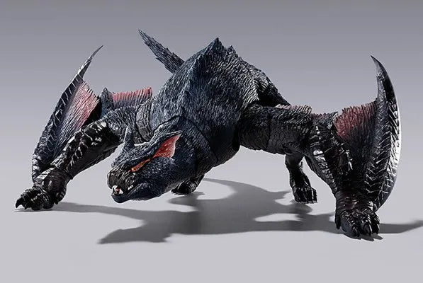 BANDAI Original S. H. MonsterArts Monster Hunter Swift Dragon Action Figure Model Toys Movable Model Ornaments Gifts for Boy